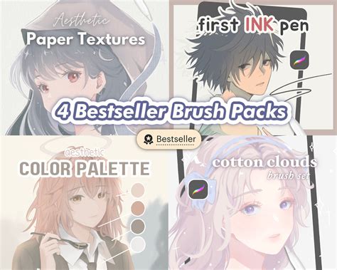 aesthetic deluxe|Soft Aesthetic Deluxe Brush Pack